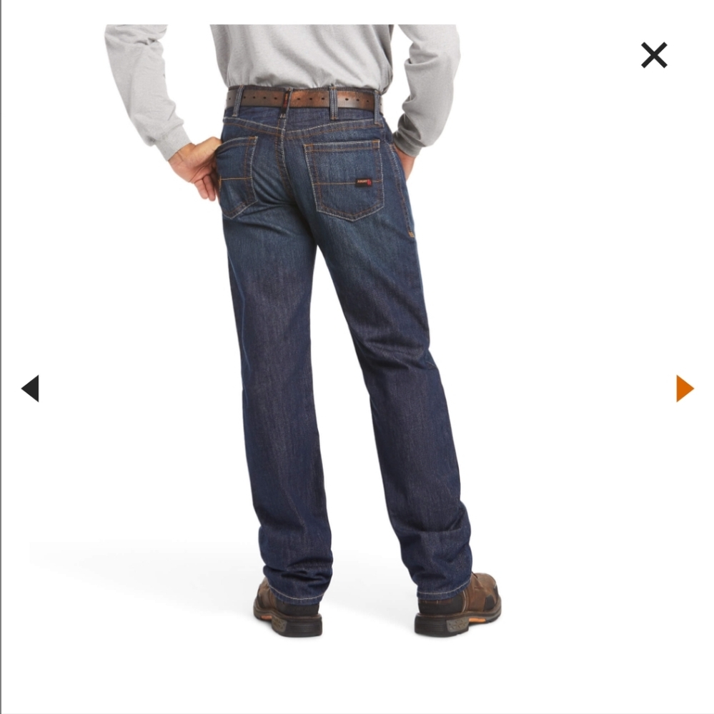 Ariat Fr M3 Loose Basic Stackable Straight Leg Je… - image 1